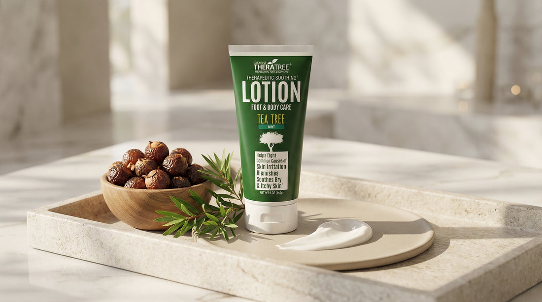 The Connoisseur’s Gift List: Elevating Skin Health with Tree To Tub Tea Tree & Neem Foot and Body Lotion - Oleavine