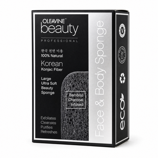 Konjac Charcoal Body Sponge
